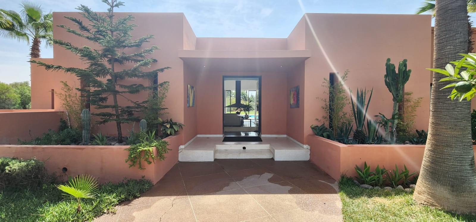 Villa de standing, Route de l'Ourika